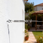 Yescom 1/4" x 4" Wire Cable Turnbuckle Hook & Eye Stainless Steel