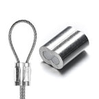 Yescom Wire Cable Aluminum Crimping Sleeve for 2-2.5mm 100ct.