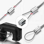 Yescom Wire Cable Aluminum Crimping Sleeve for 2-2.5mm 100ct.