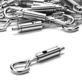 Yescom Adjustable Q-Hanger Hooks with Buckles for 1-1.5mm Wire Cable 20ct.