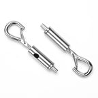Yescom Adjustable Q-Hanger Hooks with Buckles for 1-1.5mm Wire Cable 20ct.
