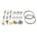 Yescom Nailless Picture Hanging Kit (2x 3m 304 1.5mm Cable & Adj. Hooks)