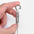 Yescom Inflatable Mirror Ball Hanging Kit (30ft 304 SS Cable & Hangers)