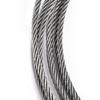 Yescom 3.18mm Wire Rope Type 316 Stainless Steel, 7x7, 1/8"x500'