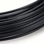 Yescom 2.5mm T304 Stainless Steel Wire Rope w Fasteners, 7x7, 240' - (4x)60'