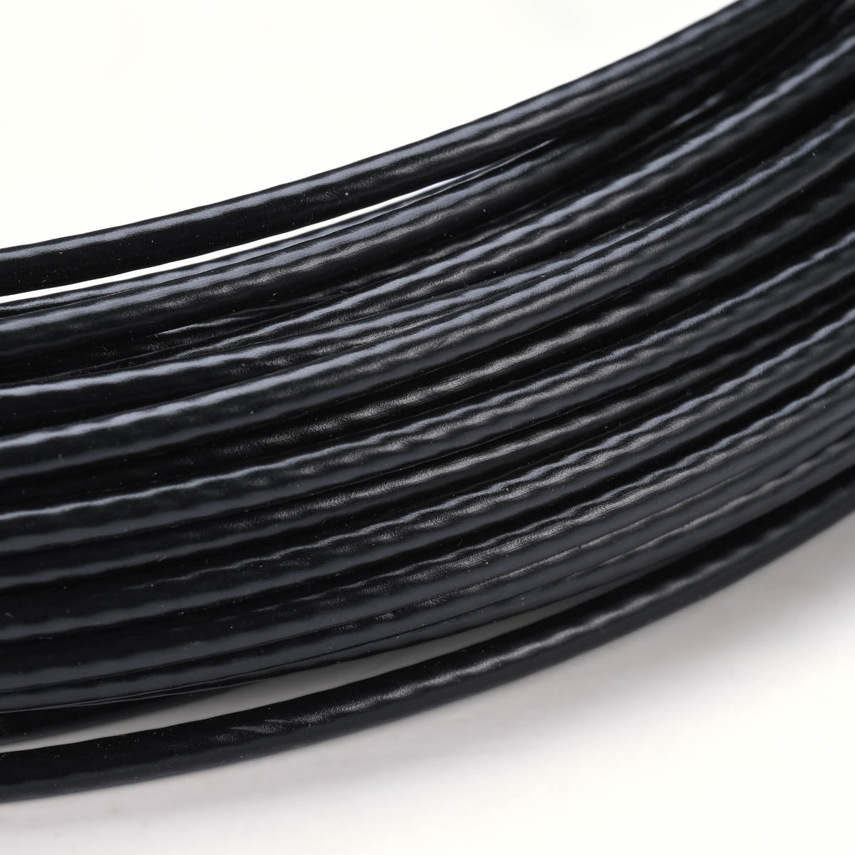 Yescom 2.5mm T304 Stainless Steel Wire Rope w Fasteners, 7x7, 240' - (4x)60'
