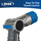 Orbit Adjustable Heavy-Duty Metal Thumb Control Nozzle 26481
