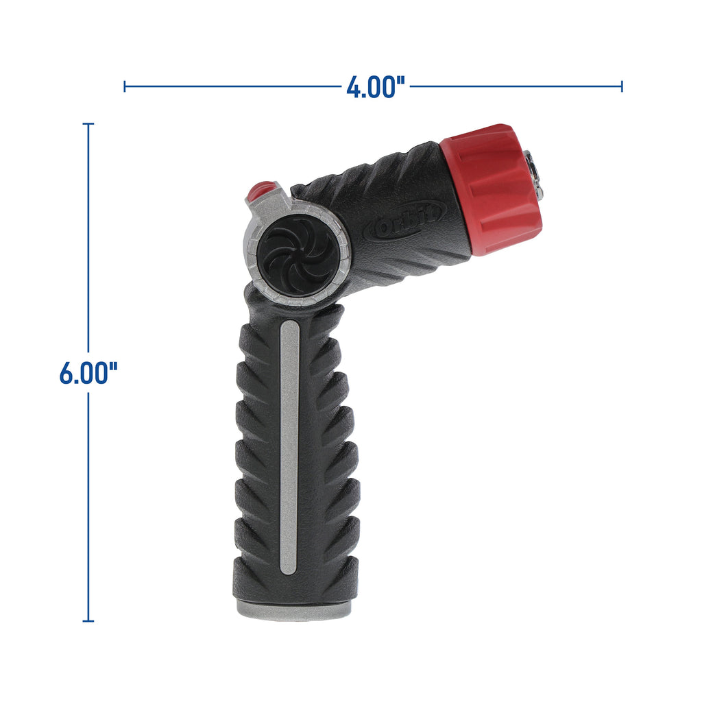 Pro Series Adjustable-Spray Metal Thumb Control Hose Nozzle | 28613
