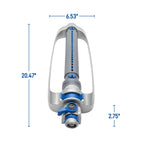 Orbit Elevated 4,500 Sq Ft Metal Straight Bar Gear-Drive Oscillator 26970
