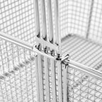 Yescom Large Deep Fry Basket Stainless Steel 13x12x6in