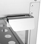 Yescom Pizza Food Warmer Commercial Countertop Display Case 5-Tier 15x15x28