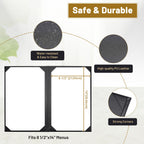 Yescom 8.5x14 PU Leather Menu Covers Set(5)