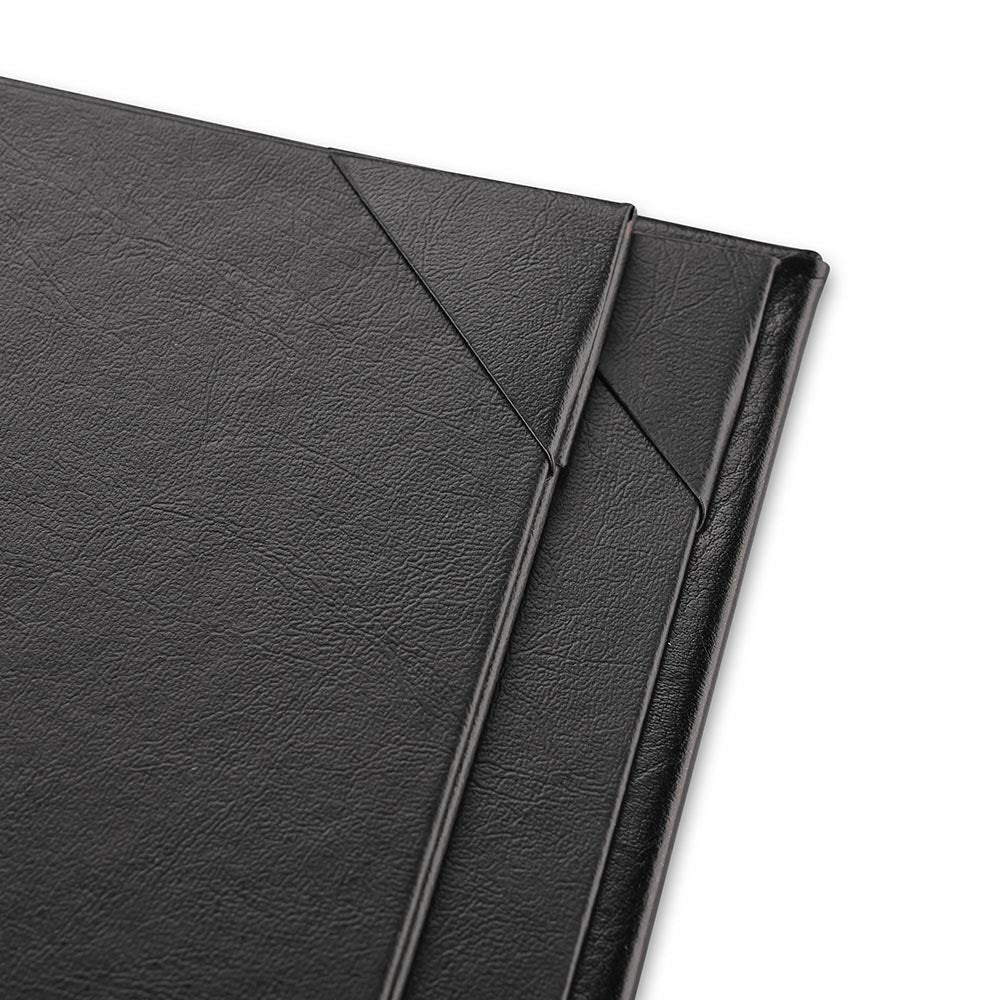 Yescom Personalized Menu Covers - 8.5x11 PU Leather Custom Printed & Color