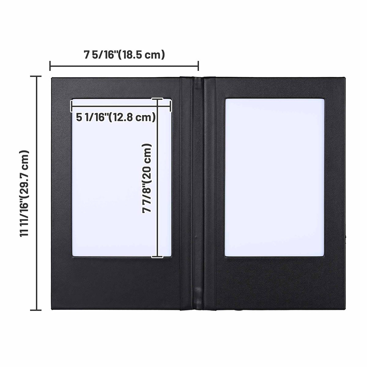Yescom LED Menu Cover Backlit Menu Holder