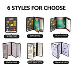 Yescom 30x Menu Covers Cafe Restaurant 8.5x14 & 4.25x14