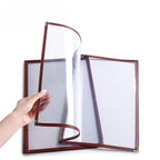 Yescom 30x Menu Covers Cafe Restaurant Red 8.5x14