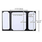 Yescom 8.5x11 PU Leather Menu Covers Set(5)