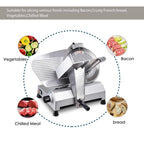 Yescom 12" Heavy Duty Meat Slicer Professional Food Slicer