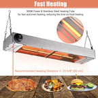 Yescom Food Warmer Overhead Heater 24 in. 900W