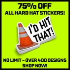 I'd Hit That  -  Hard Hat Decal