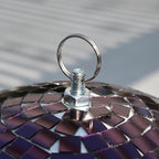 Yescom Purple Mirror Ball for Mardi Gras Awards Ceremonies