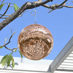 Yescom Rose Gold Mirror Ball for Beach Wedding Luxury Gala