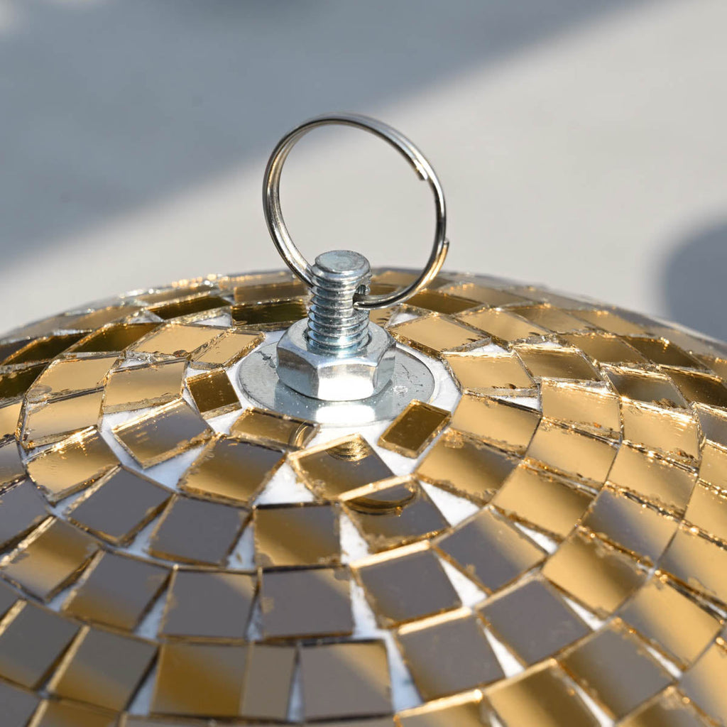 Yescom Gold Mirror Ball for Luxury Weddings Grand Openings