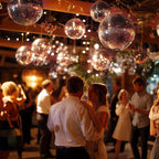 Yescom Rose Gold Mirror Ball for Beach Wedding Luxury Gala