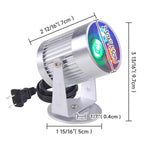 Yescom Pinspot LED Disco Light Party Club Lighting RGB