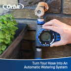 Orbit Elevated 1-Outlet Programmable Hose Faucet Timer 28235