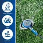 Orbit Elevated 8-Pattern Metal Turret Sprinkler 28252