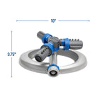 Orbit Elevated 3-Arm Rotating Sprinkler on Base 28253