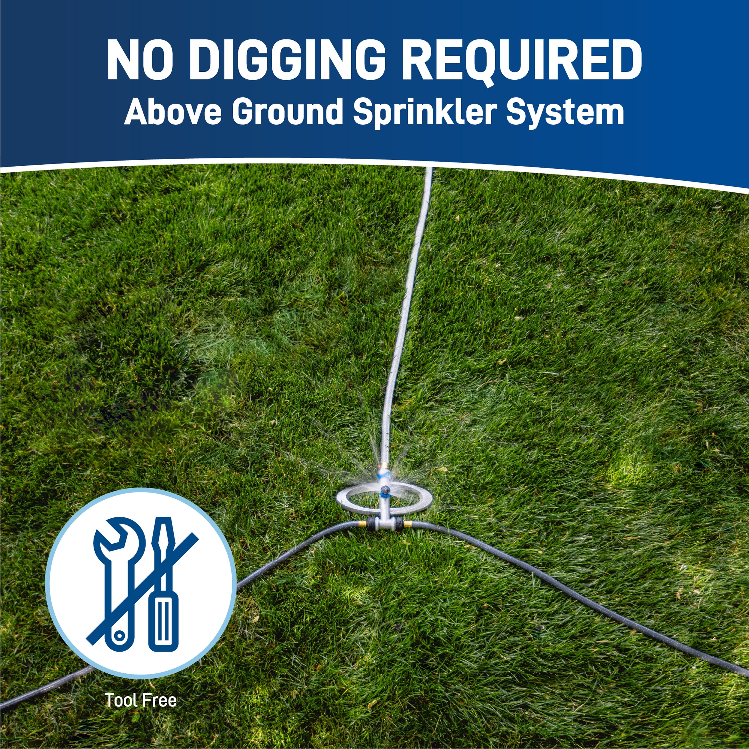 Orbit Elevated Port-a-Rain Above Ground Sprinkler System 28255