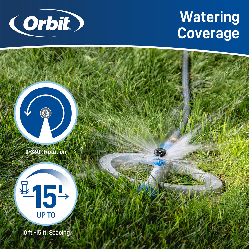 Orbit Elevated Port-a-Rain Above Ground Sprinkler System 28255