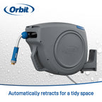100 ft x 5/8 in Auto-Retractable Garden Hose Reel 28263
