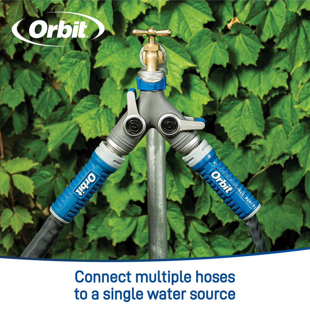 Orbit Elevated 2-Way Shut-Off Hose Y Adapter 28294