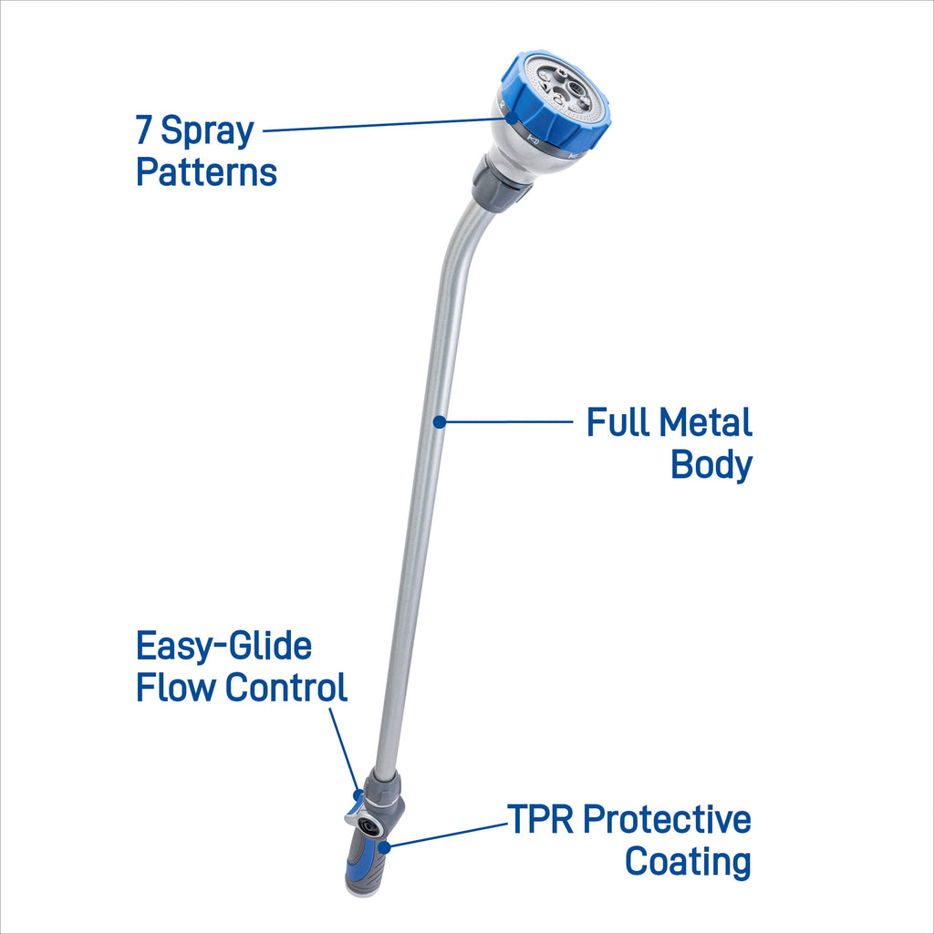 Orbit Elevated 33" Thumb Control 7-Pattern Turret Wand 28305