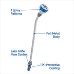 Orbit Elevated 33" Thumb Control 7-Pattern Turret Wand 28305