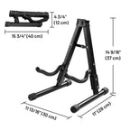 Yescom Stage Guitar Bass Stand Folding Display Rack 3/ 5/ 7/ 9 Opt