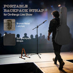 Yescom Acoustic Guitar Case (Stand & Straps Optional Add-on)