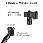 Yescom Microphone Boom Stand and Adjustable Tripod