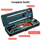 Yescom BV250 4/4 Advanced Full Size Violin w/ Bow Case Outfit Set