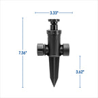 Adjustable Pattern Spot Sprinkler on Spike 29807