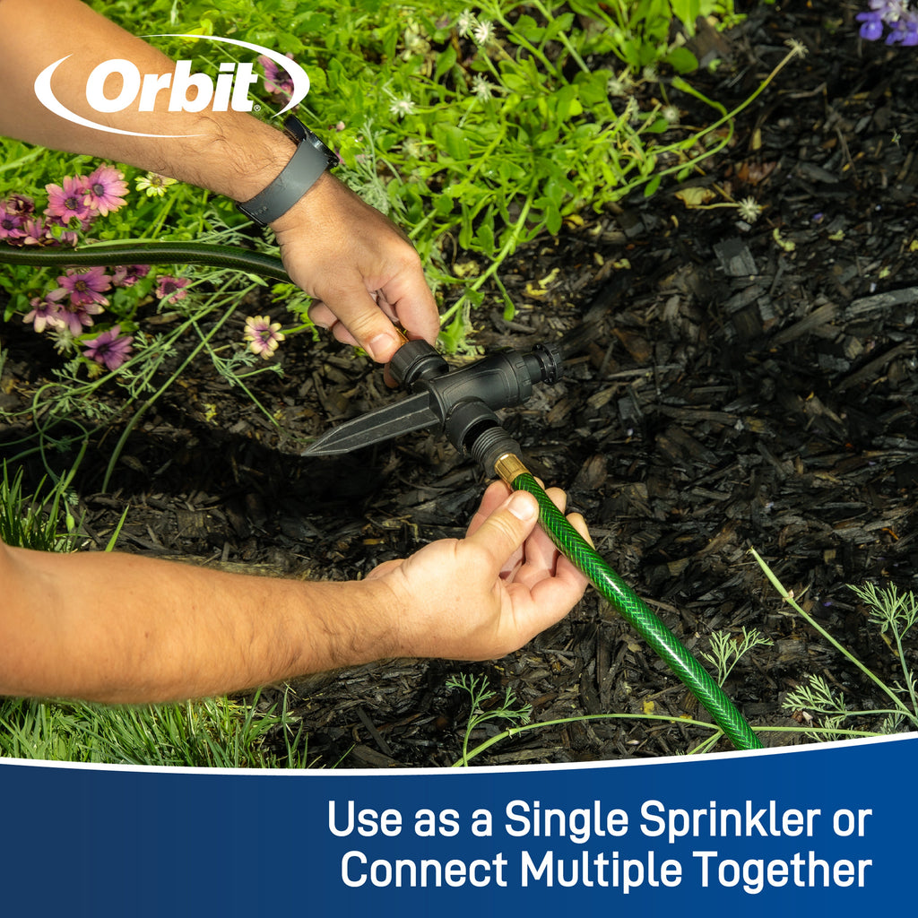 Adjustable Pattern Spot Sprinkler on Spike 29807