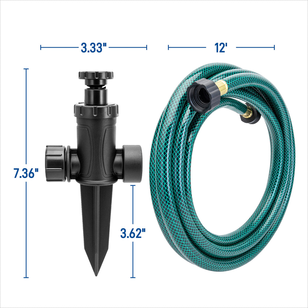 Adjustable Pattern Spot Sprinkler on Spike Kit 29808