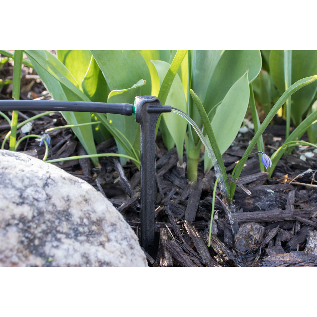 1/4" Barb 2 GPH PC Dripper on 5" Stake | 65702