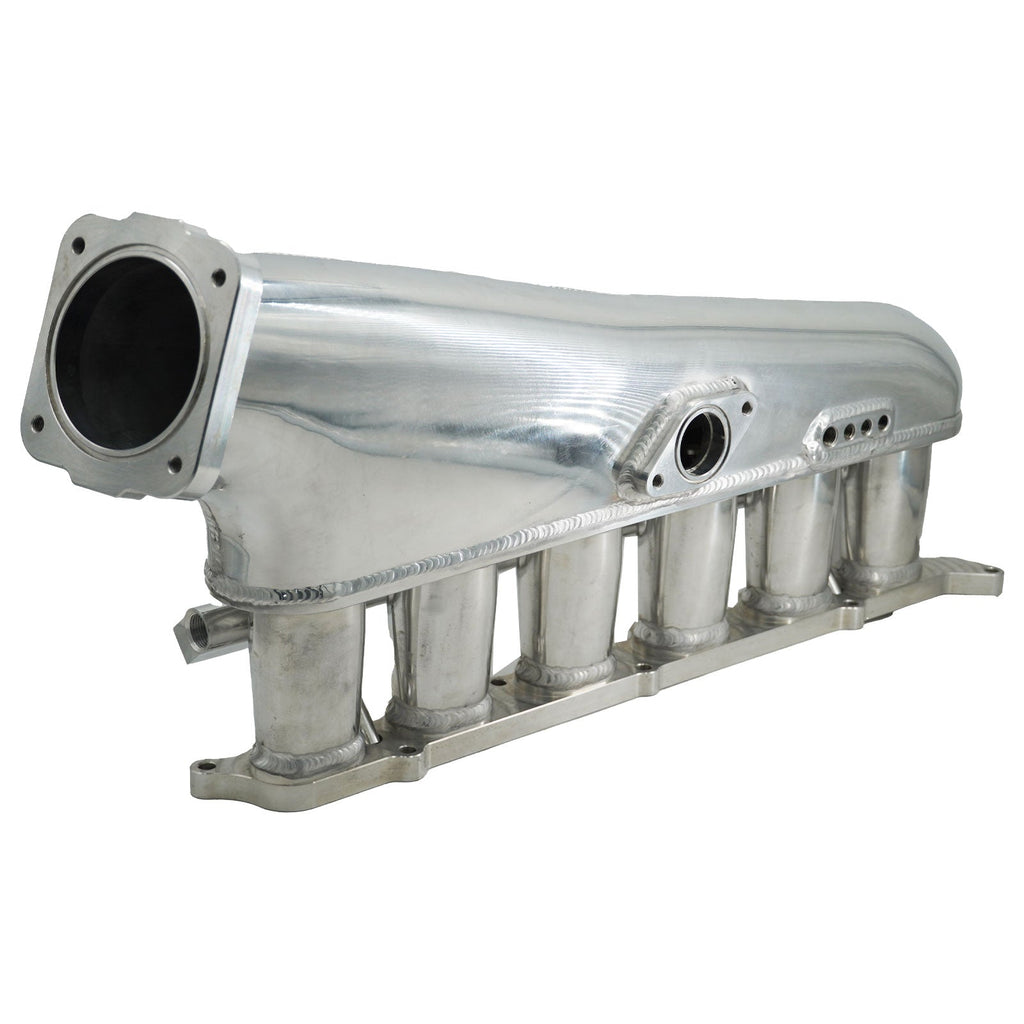 2JZ GE Billet Intake Manifold Fuel Rail Throttle Body 90mm TB Supra 2J Swap 2JZ