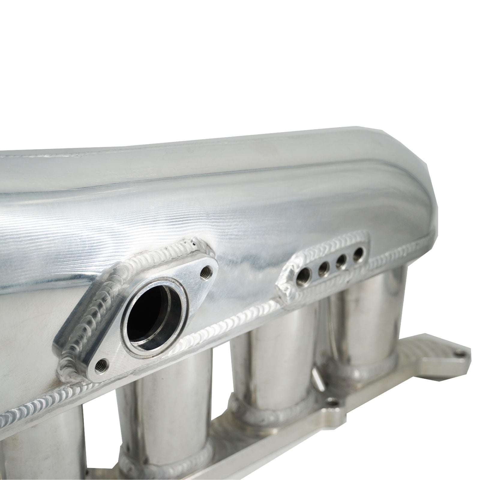 2JZ GE Billet Intake Manifold Fuel Rail Throttle Body 90mm TB Supra 2J Swap 2JZ