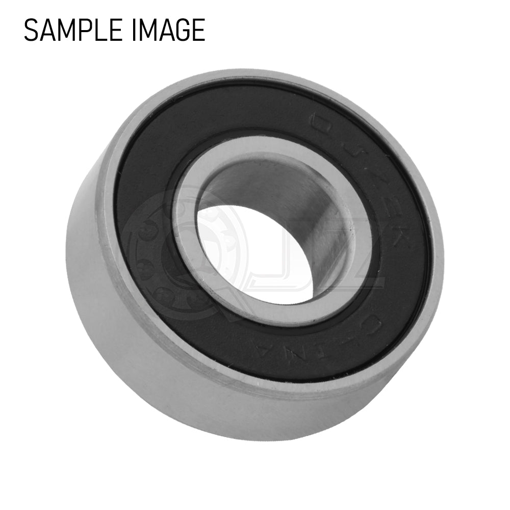 638 - Deep Groove Radial Ball Bearing, 0.315" Bore (ID) | Double Rubber Seal (2RS)