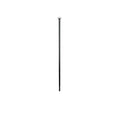 18-8, 1/4"-20 Hex Head Cap Screw, Plain Stainless Steel, 12 in L